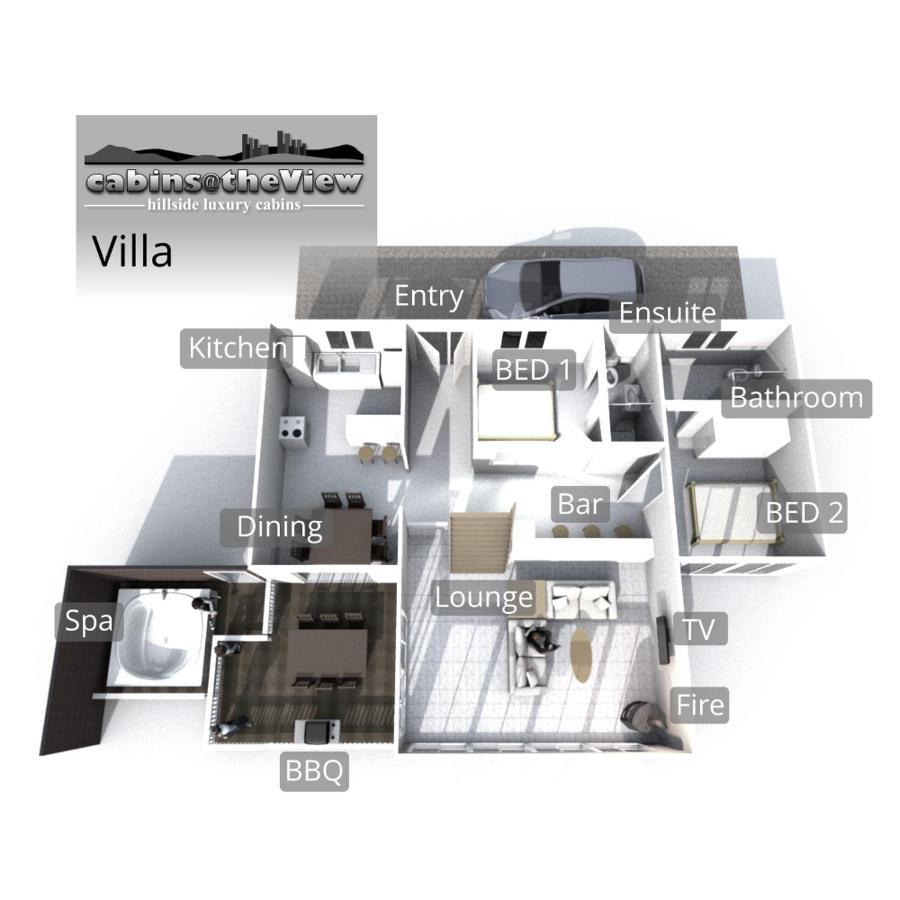 Cabins @ The View Ocean View المظهر الخارجي الصورة
